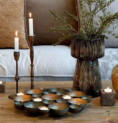 Vas Stengods Coffee Chic Antique Vaser