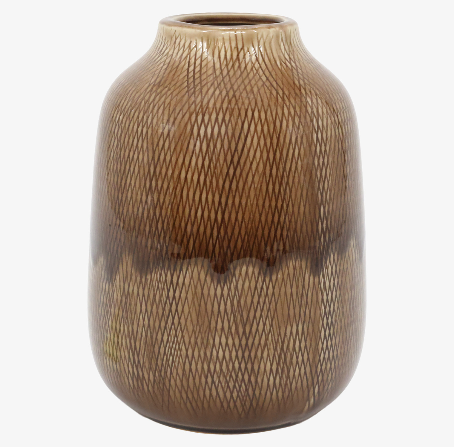 Vas Stengods Mocca Chic Antique Vaser