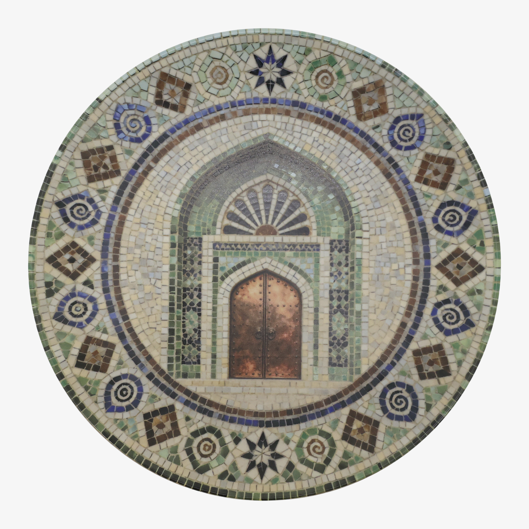 Tallrik Mosaik Oriental Ø21cm Chic Antique Tallrikar Djupa tallrikar (ej skål) Desserttallrikar Assietter Barntallrikar Picknicktallrikar