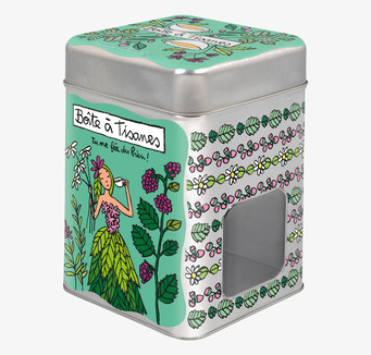 Bild av fantasifull teburk med naturtema och fönster