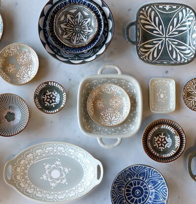 Ugnsform Arés Opal Chic Antique Ugnsformar Serveringsbrickor Brickset Serveringsfat