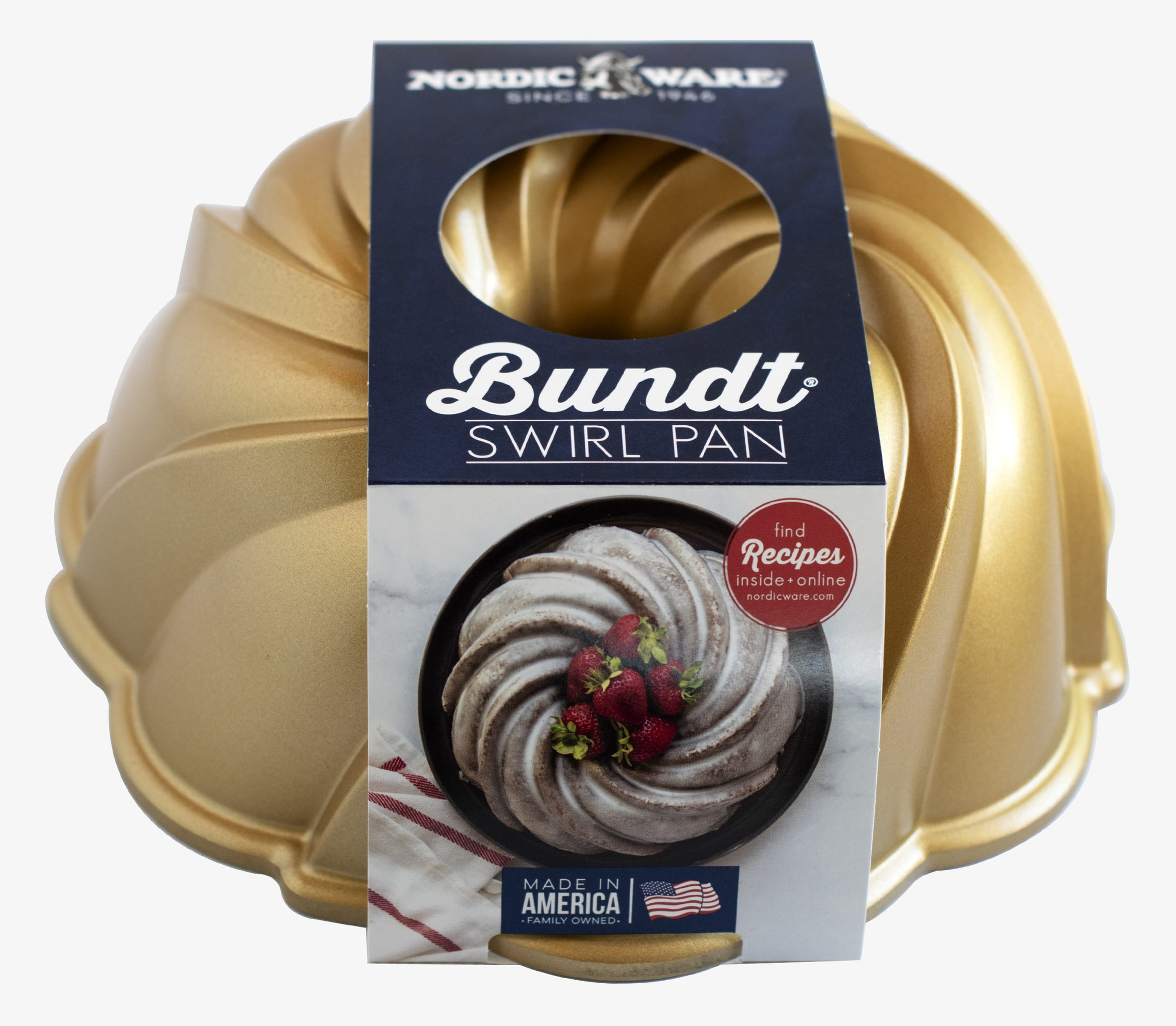 Bakform Swirl Pan Nordic Ware Bak- och matformar Bakformar
