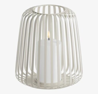 Lanterna Sand LED 20x22cm Deluxe Homeart Lanternor Stearinljus batteridrivna
