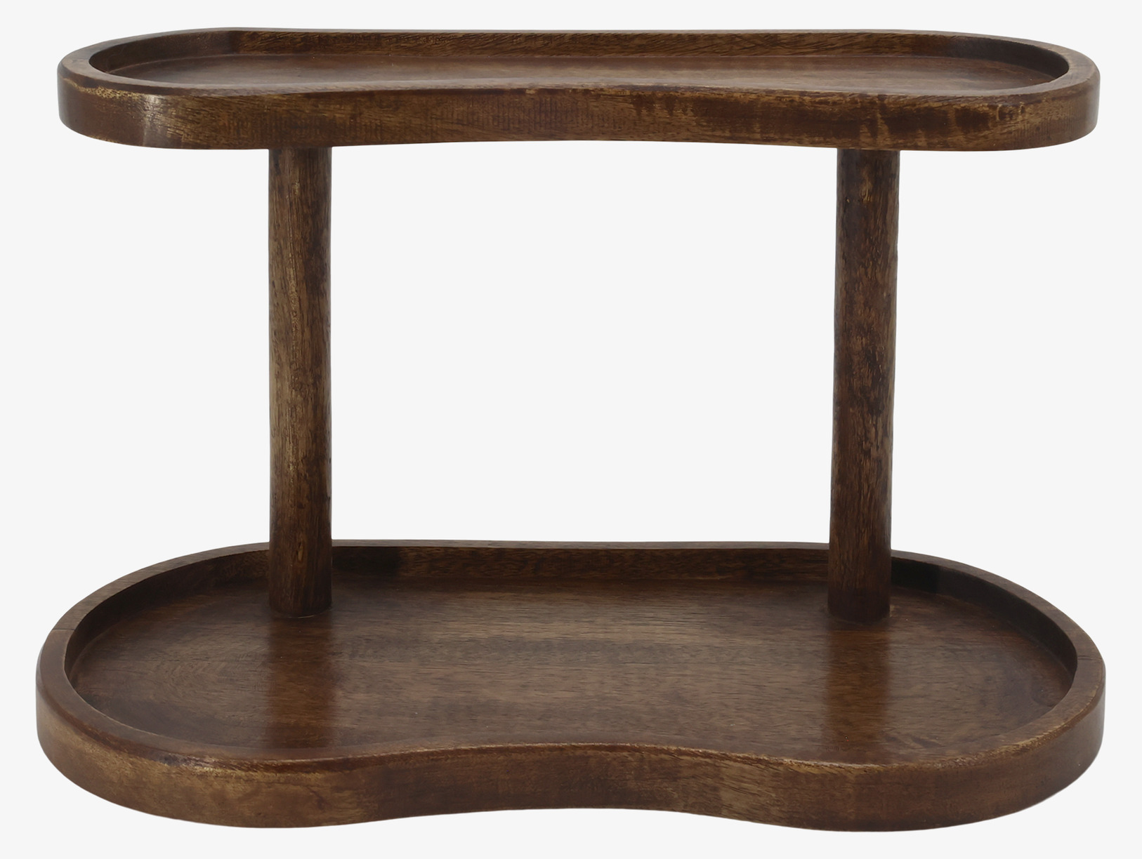 Förvaringsställ Valnöt - L Chic Antique Förvaringslådor och korgar Boxar Förvaringsboxar Porslinsboxar Trälådor Smyckesboxar i porslin