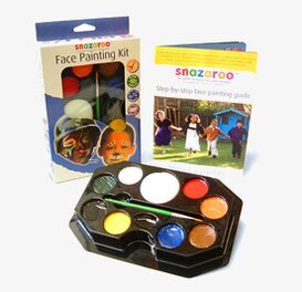 Bild av ansiktsfärgsats för kreativ ansiktsmålning