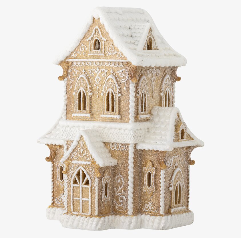 Pepparkakshus LED-ljus Bloomingville Övrig prydnad/dekoration för inredning innemiljö