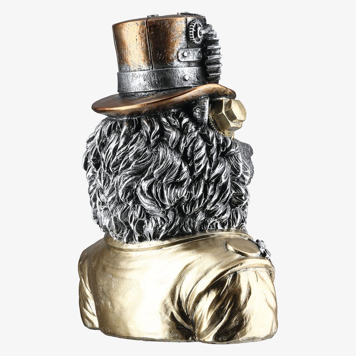 Byst Lejon Steampunk Silver Guld Gilde Byster