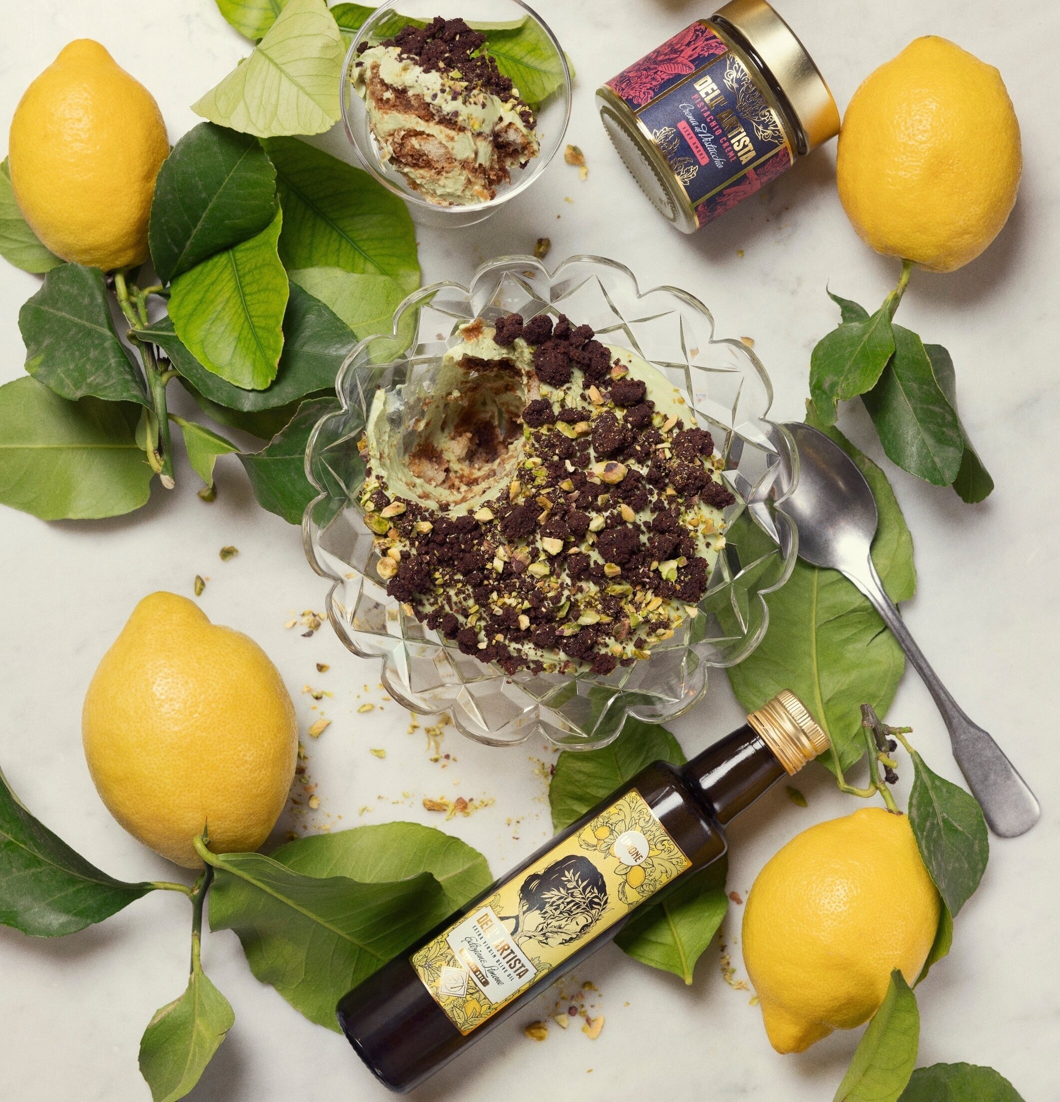Olivolja Limone Extra Virgin 250 ml Dell Artista Såser, dipp och smaksättare Ketchup Hot Sauce Heta