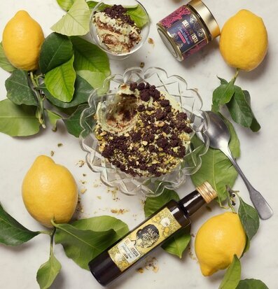Olivolja Limone Extra Virgin 250 ml Dell Artista Såser, dipp och smaksättare Ketchup Hot Sauce Heta