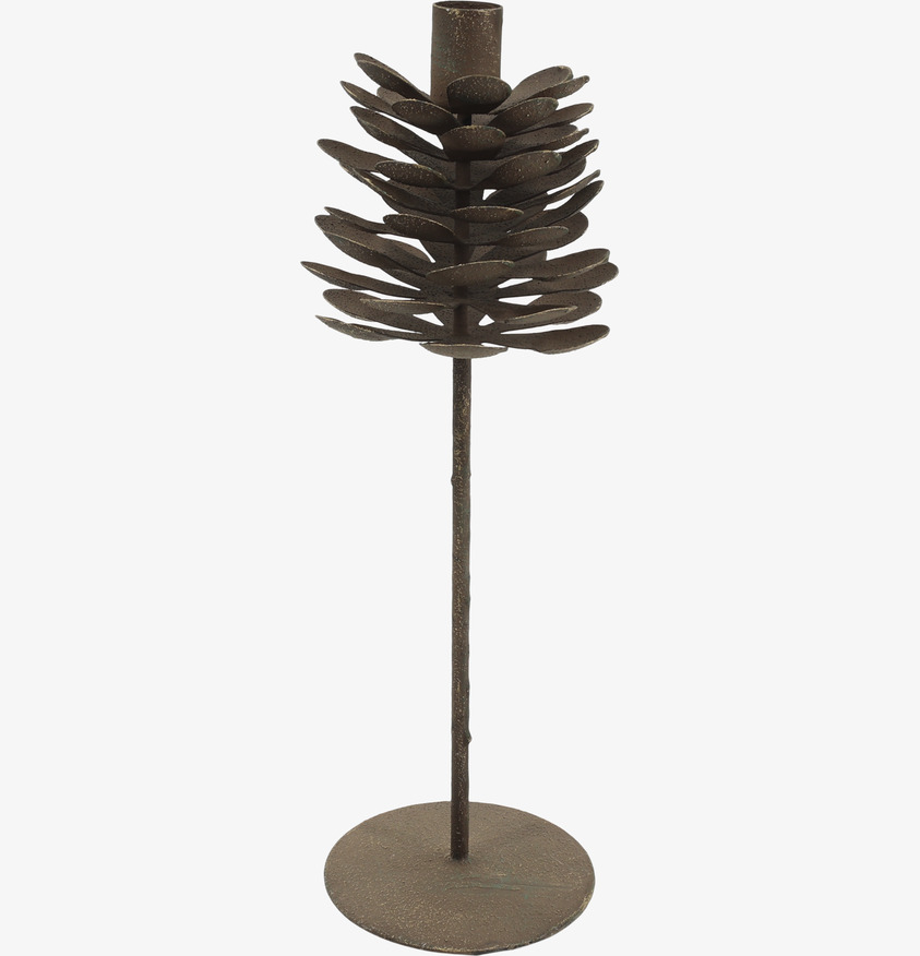 Ljusstake Kotte Antik Mocca 33 cm Chic Antique Ljusstakar Adventsstakar Ljushållare Ljushyllor