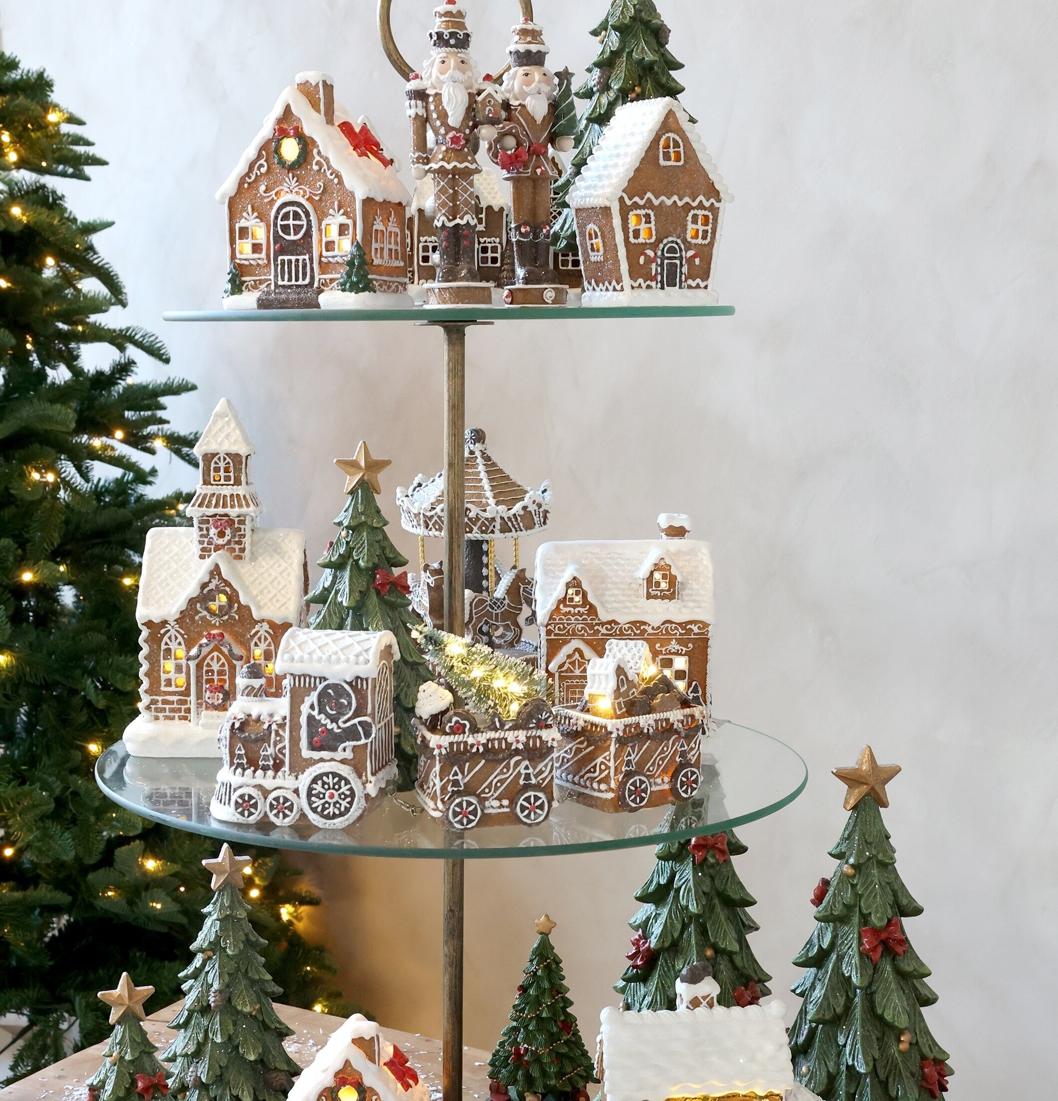Noël Nötknäppare 2-pack Mocca 17 cm Chic Antique Övrig prydnad/dekoration för inredning innemiljö
