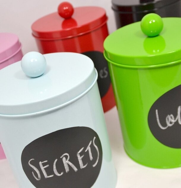 La Shelf, Lollipop Liten förvaringsburk i grön färg