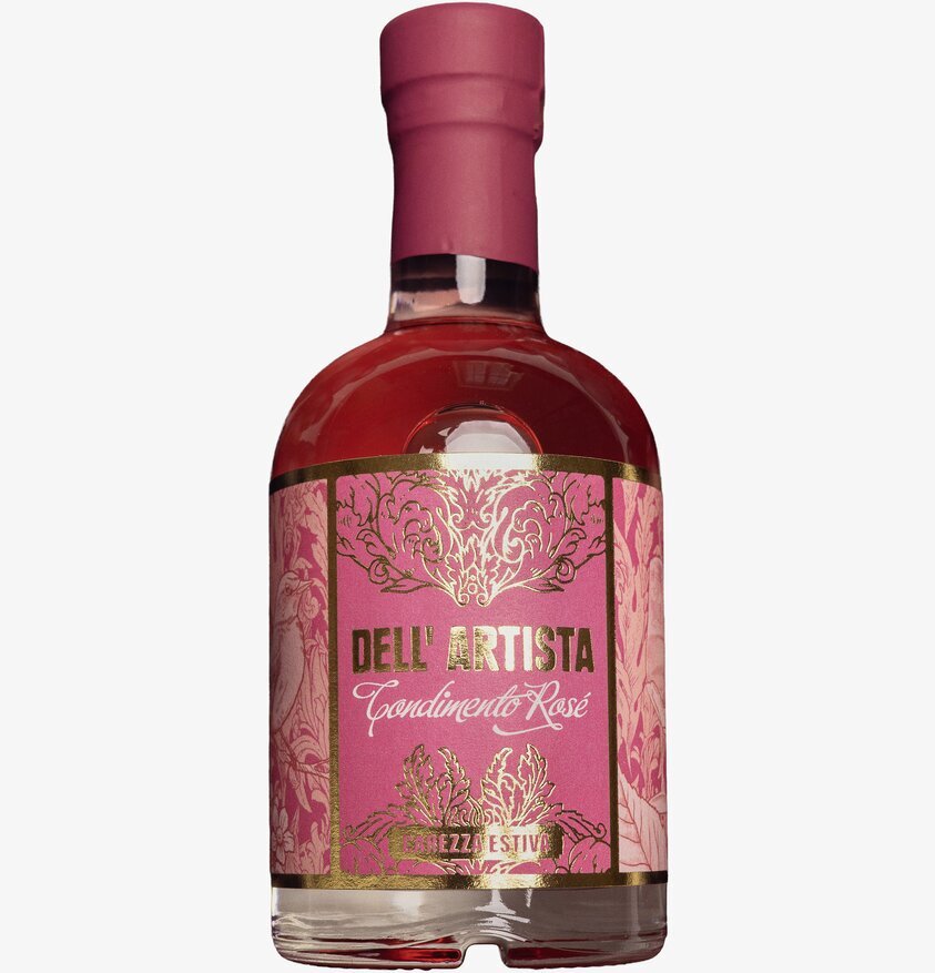 Rosébalsamico Condimento Rosé 250 ml Dell Artista Såser, dipp och smaksättare Ketchup Hot Sauce Heta såser
