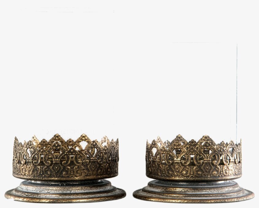 Ljuslykta Empire Guldbrun 2-pack A Lot Decoration Lyktor Endless Light Ljuslyktor