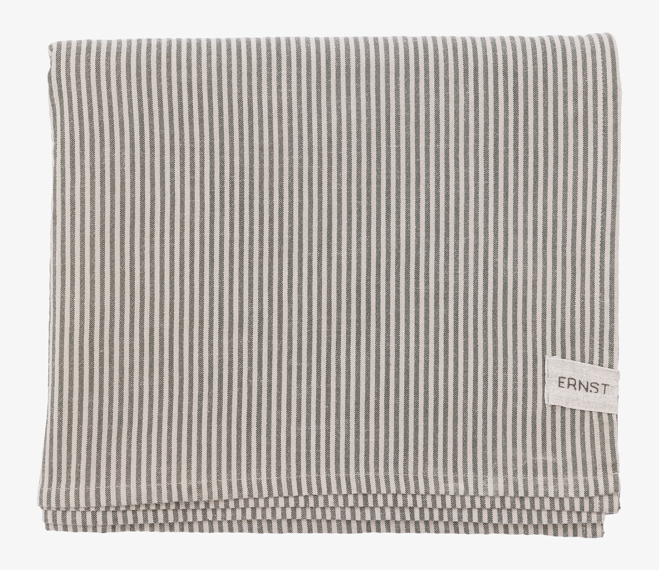 Duk Randig Grön/Beige 145x300 Ernst Bordsdukar & löpare bordslöpare