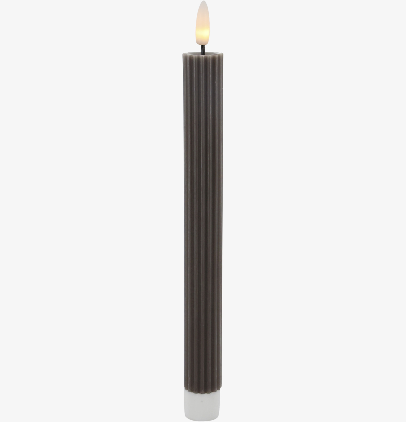 Kronljus LED Cenon Coffee 2-pack 24,5 cm Chic Antique Stearinljus batteridrivna