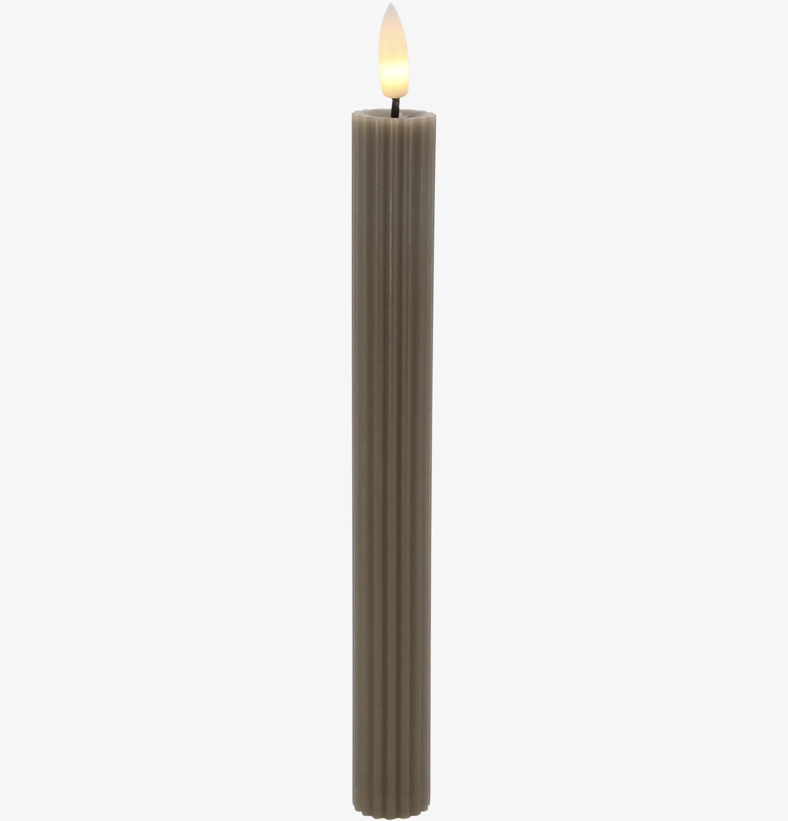 Kronljus LED Cenon Latte 2-pack 24,5 cm Chic Antique Stearinljus batteridrivna