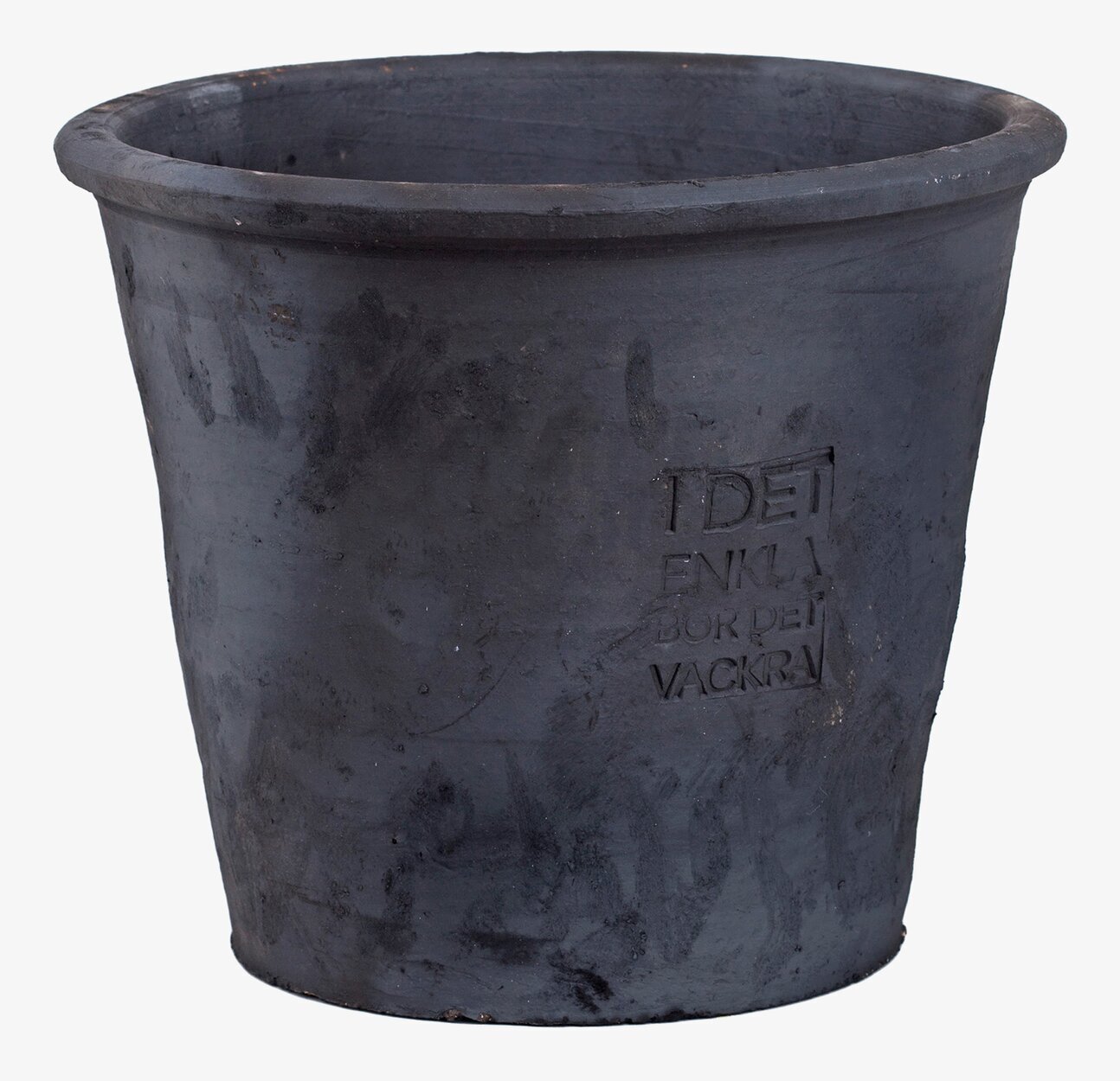 Kruka Grå Stor från Ernst med robust och stilren design