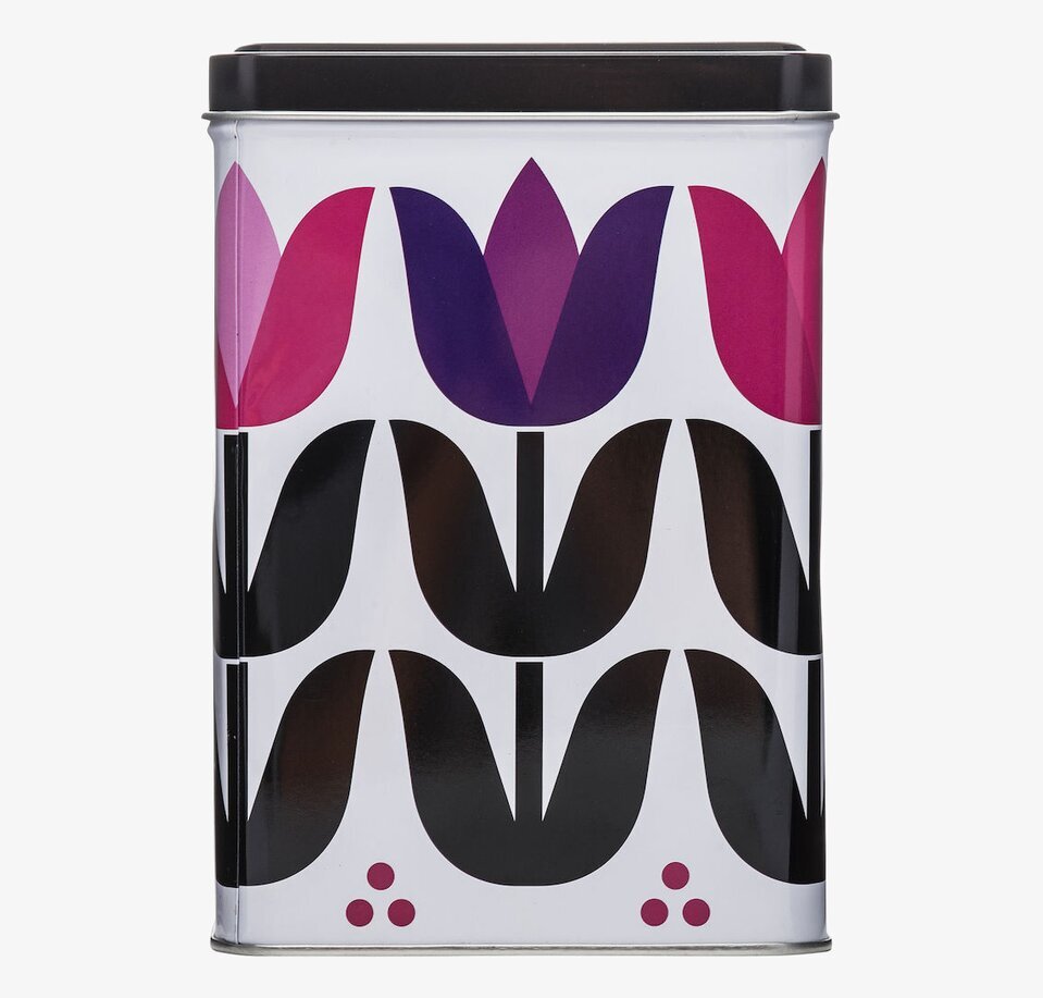 Plåtburk Tulip 2-Pack från Sagaform med tulpanmönster