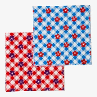 Bild av färgglada disktrasor med unika mönster