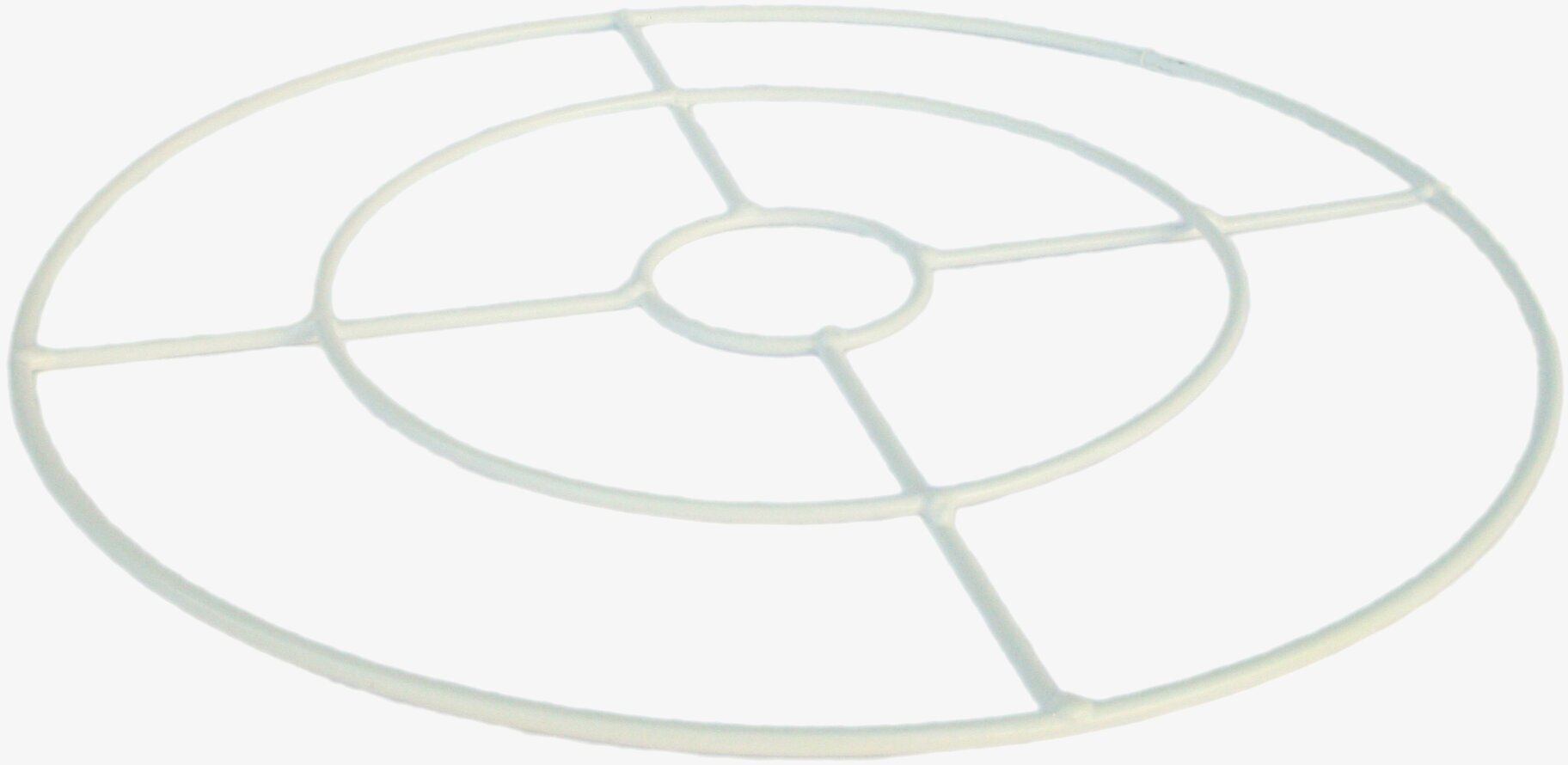 Bild av robust och stilren lampskärmsring i metall