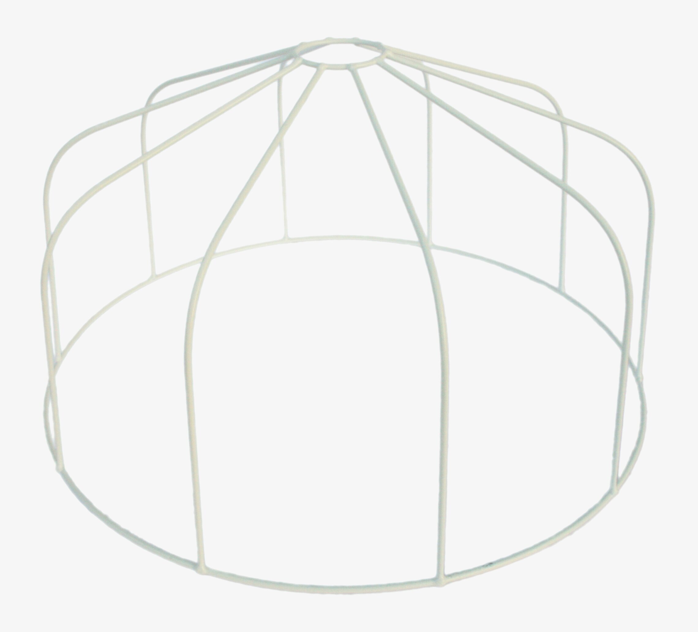 Bild av cirkulär lampskärmstomme med elegant design