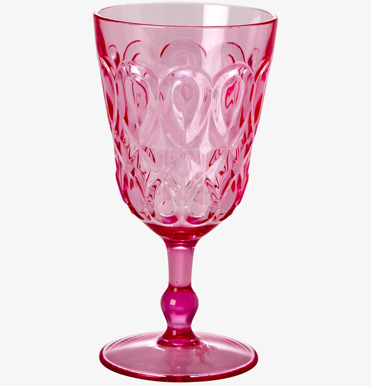 Bild av färgglatt vinglas med unik design och stil