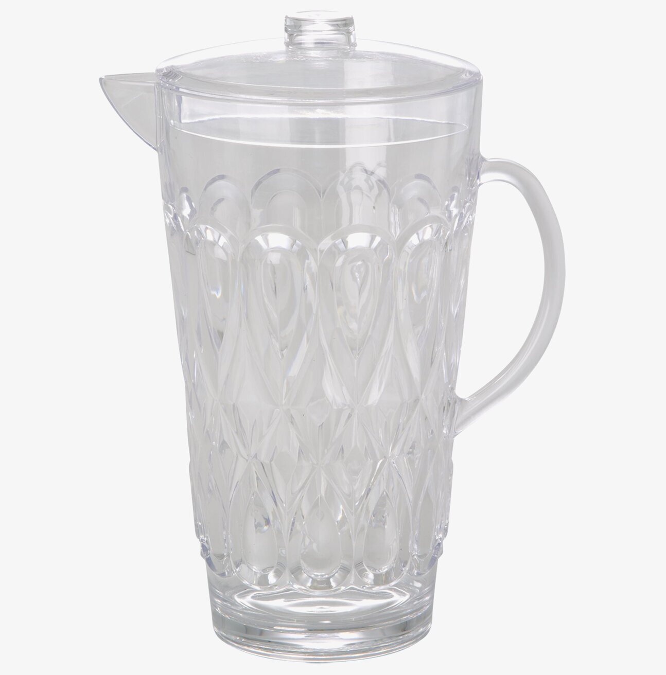 Kanna Swirly Clear från Rice med transparent, mönstrad design