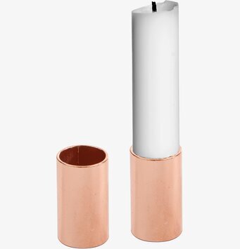 Foto av elegant ljushållare i minimalistisk design