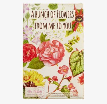 Bild av blommig förpackning med naturinspirerad design