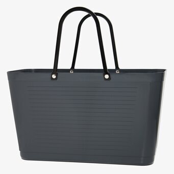 Bild av stilren och funktionell väska i mörkgrått