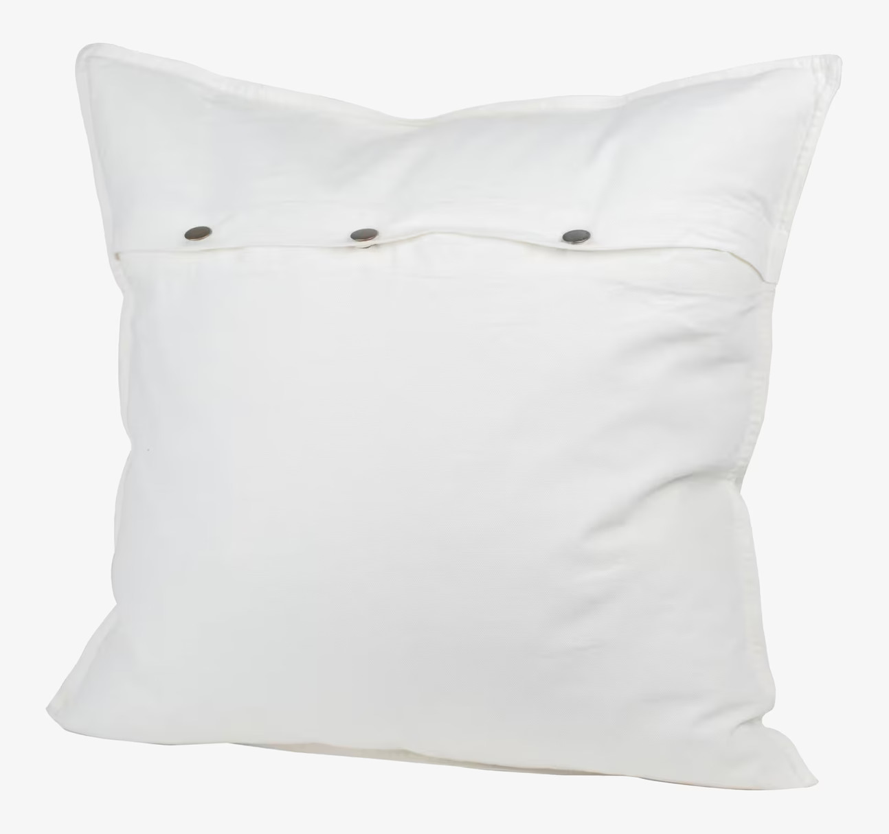 Kuddfodral Med Knappar OffWhite från Ernst i krämvit nyans