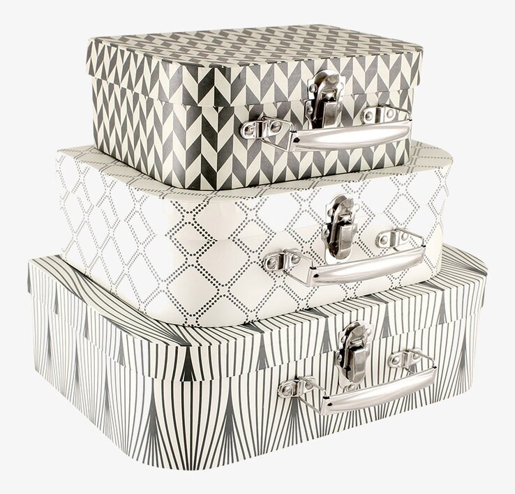 Väska Svart från Strömshaga i tre storlekar och mönster