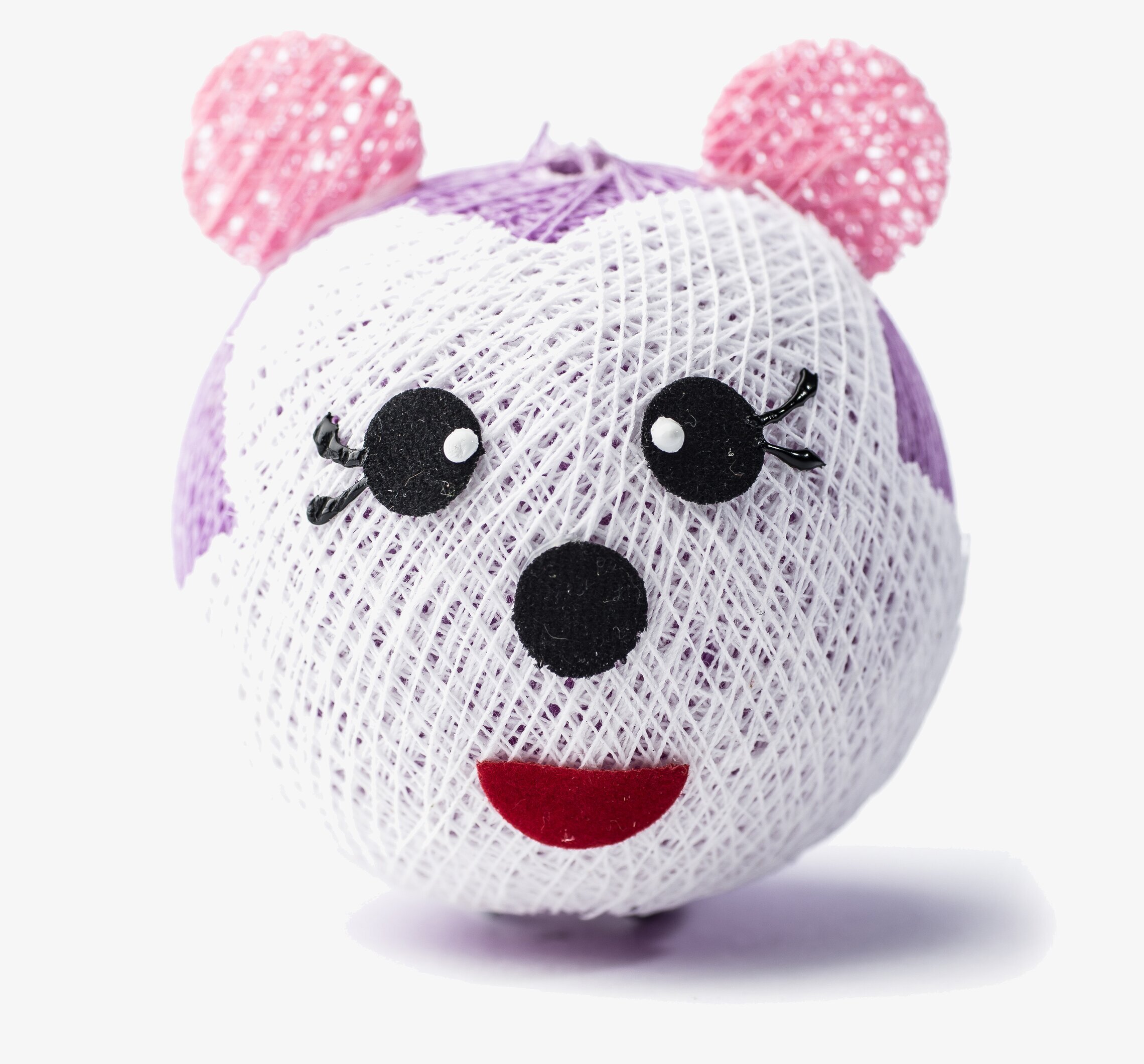 Boll Katt Lila - Vasanthi från Vasanthi, lekfull kattleksak