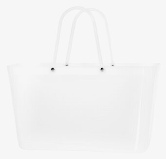 Foto av stilren och praktisk väska i frostig nyans