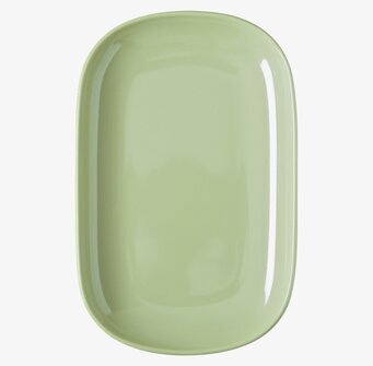 Bild av elegant grön lunchtallrik med modern design