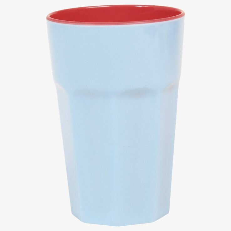 Mugg Latte Mint/Coral från Rice med mint och korall färger