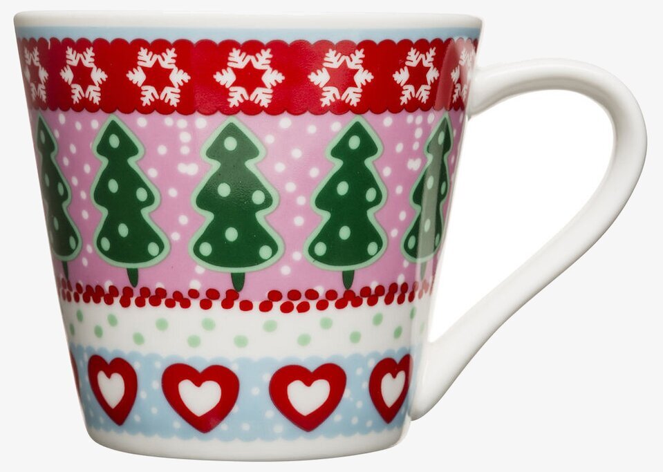Mugg Winter från Sagaform med färgglatt vintertema