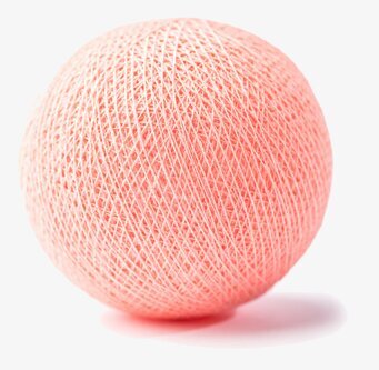 Bild av färgglad boll med intrikat nätmönster