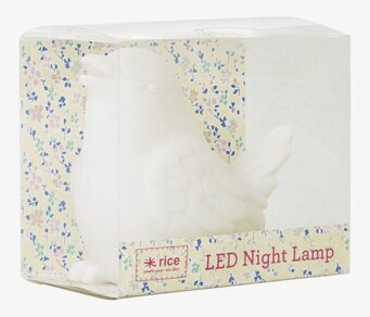 Bild av charmig fågelformad nattlampa i stilren design