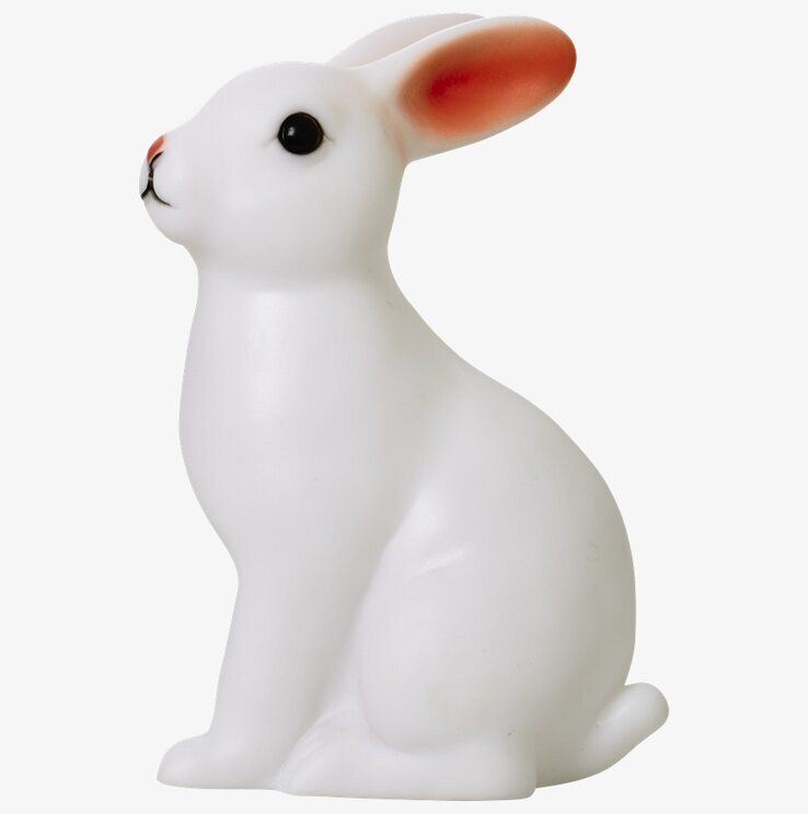 Nattlampa Kanin LED från Rice, söt och funktionell lampa