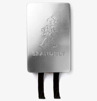 Bild av stilren och funktionell brandfilt i metall