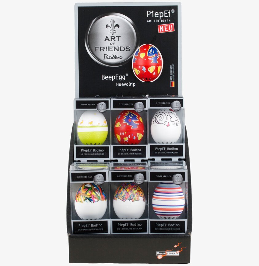 BeepEgg Bodino äggtimmer från Cacas i olika designer