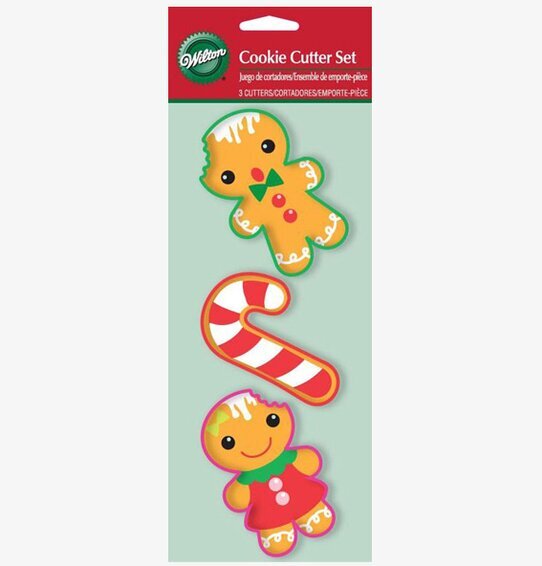 Kakformar Frosted Fun från Wilton med julmotiv och detaljer