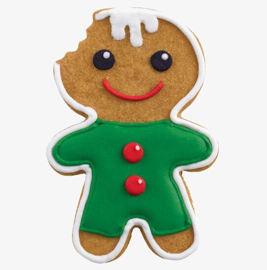 Kakformar Frosted Fun från Wilton skapar pepparkaksgubbar