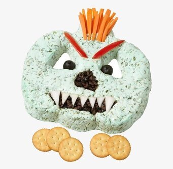 Bild av en kreativ Jack-o-lantern för Halloween-fester