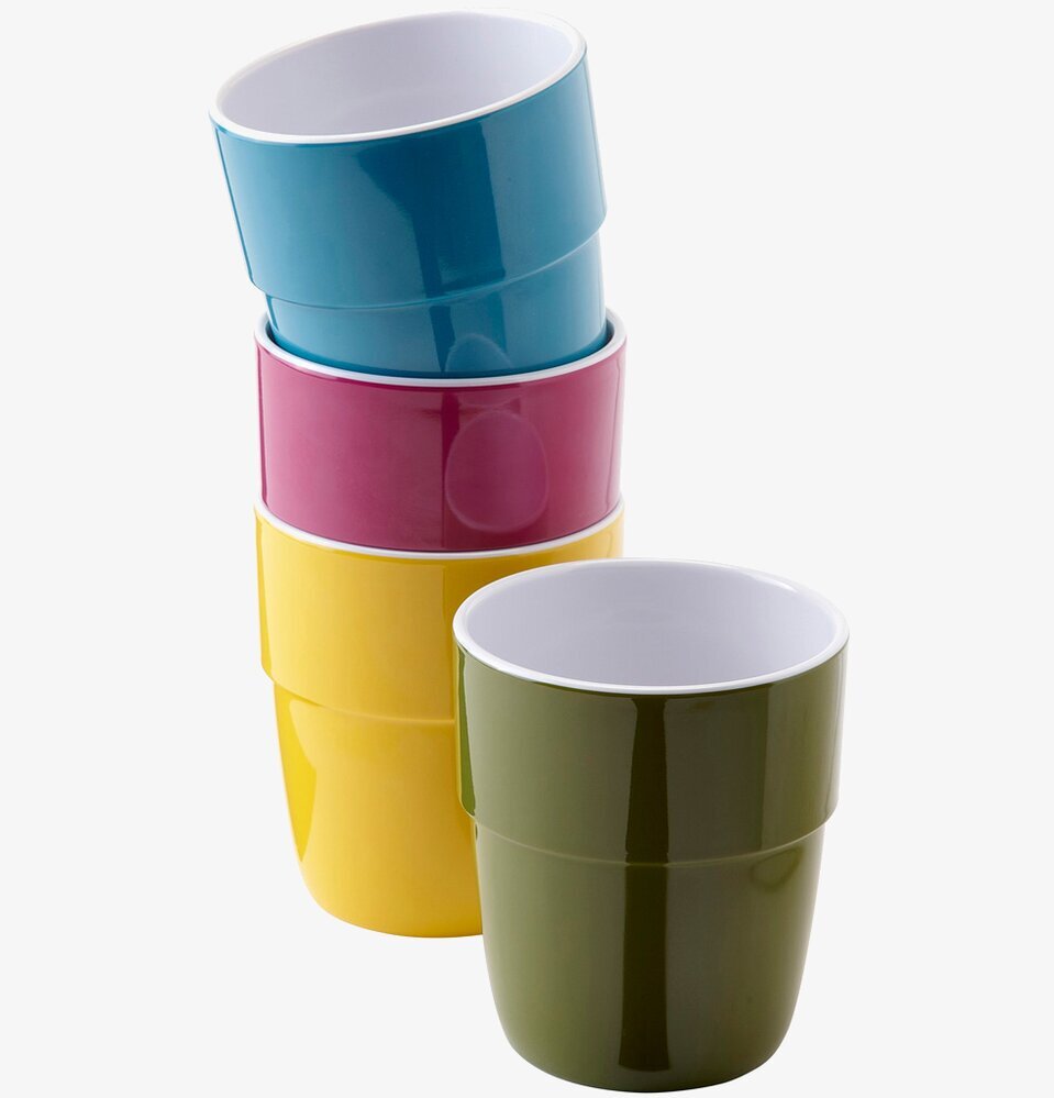 Forest Yummy Mug Blå från Silly U / Done by Deer, staplade