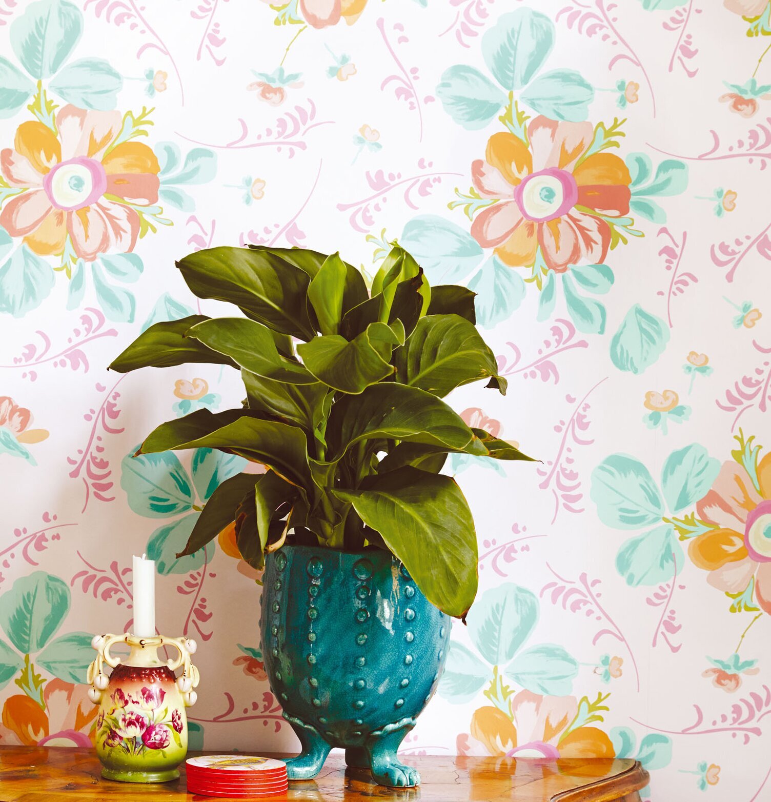 Bild av inredning med klassiska och moderna element