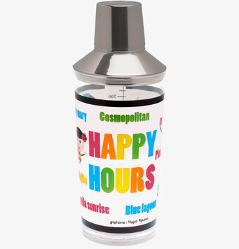 Bild av färgglad cocktailshaker för festliga tillfällen