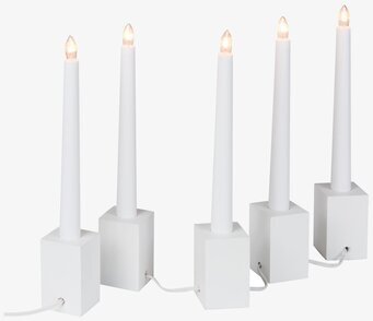 Bild av stilren adventsljusstake med minimalistisk design